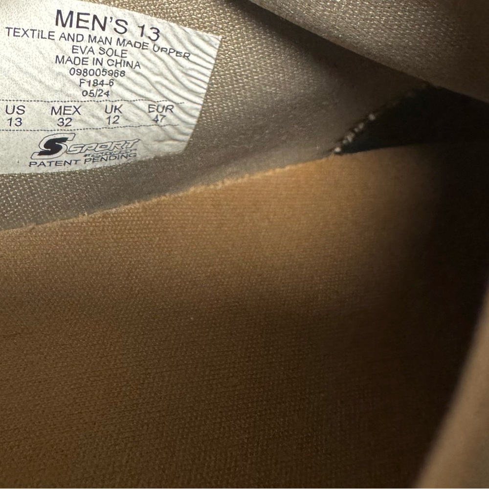S Sport by Skechers Men's Donovan Step-Ins Sneakers - Light Brown - Picture 6 of 7